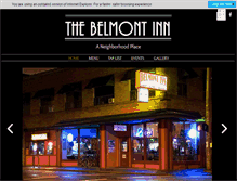 Tablet Screenshot of belmontsinn.com